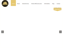 Tablet Screenshot of cannonparkdental.com